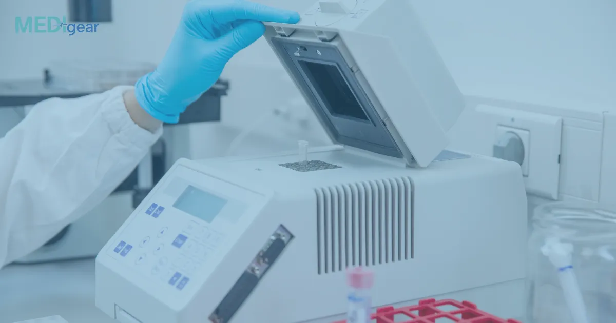 What is the role of PCR machines in pathogen detection?