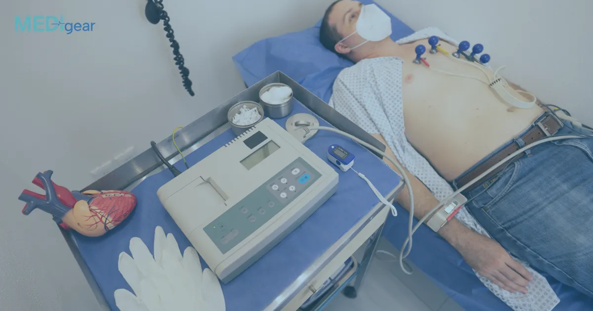 How do portable ECG devices help heart patients?