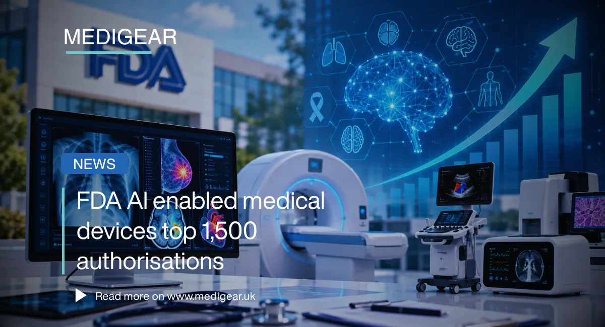 Illustration for FDA AI enabled medical devices in 2026, a category with more than 1,500 authorisati
