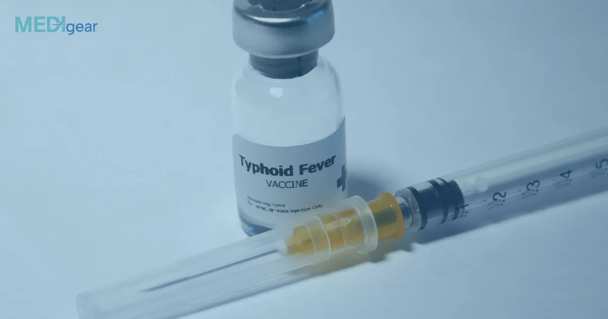 typhoid fever symptoms salmonella infection rash fever and weakness