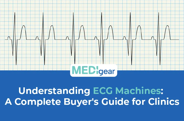 Certified ECG equipment lineup for clinics