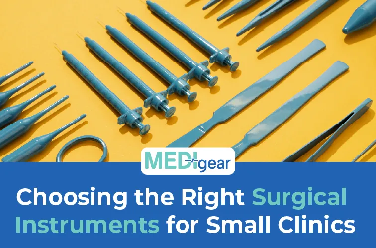 Complete minor surgery instrument kit for small UK clinics 