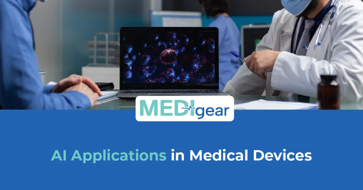 Advanced medical devices utilizing artificial intelligence for monitoring and operational support