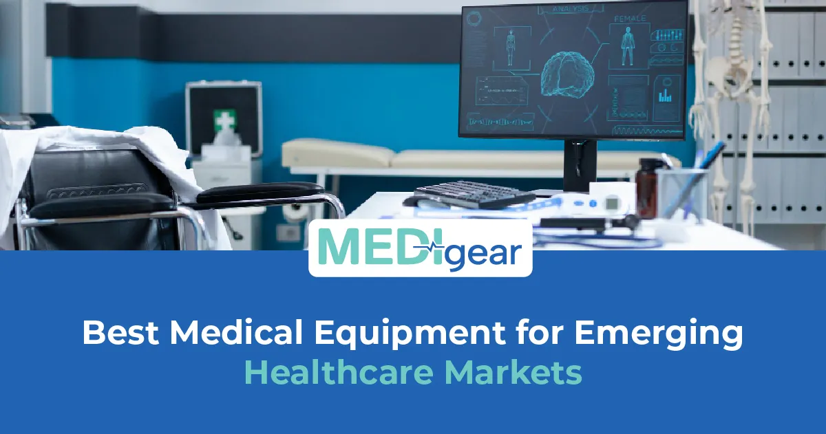Modern diagnostic and patient monitoring equipment in a growing healthcare facility