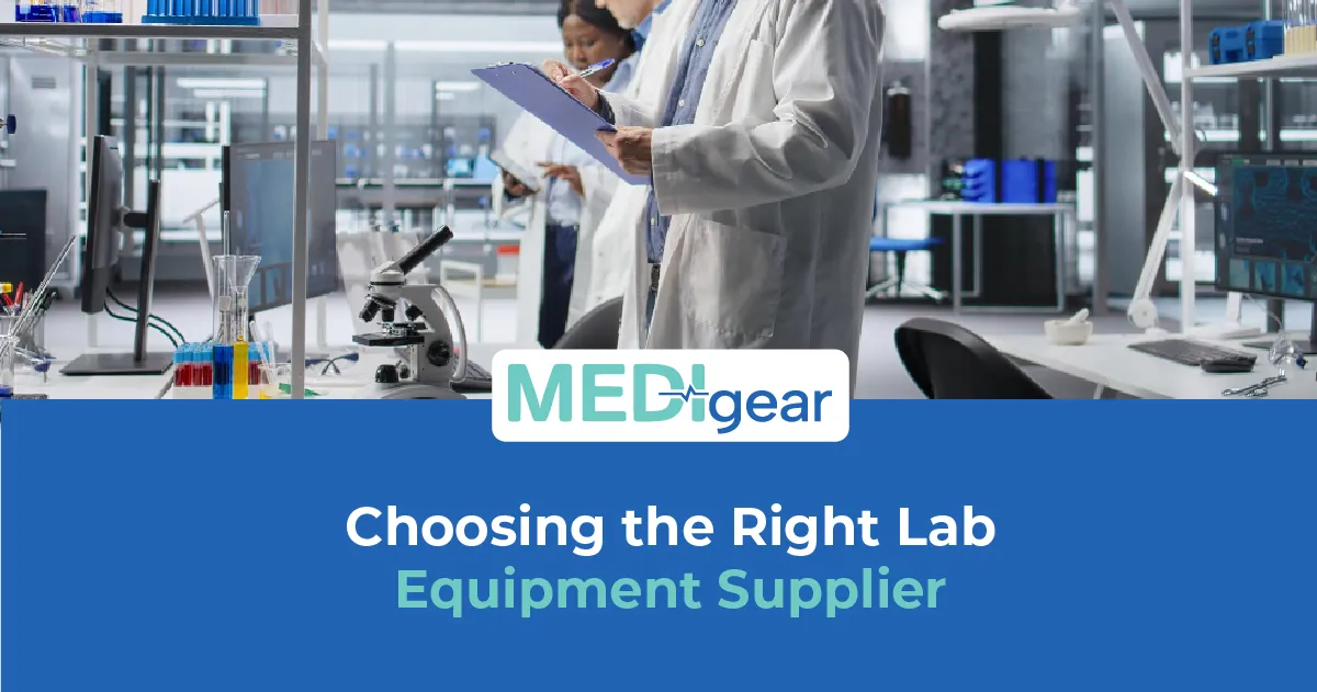 Healthcare procurement team evaluating laboratory equipment suppliers and diagnostic infrastructure 