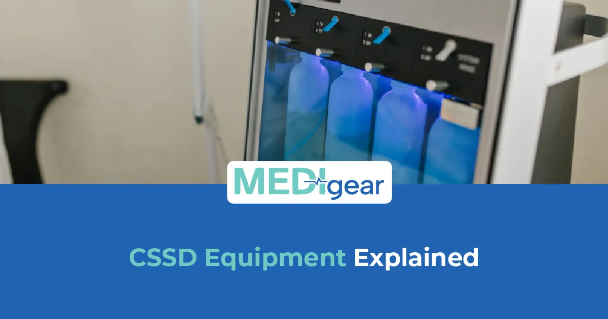 CSSD equipment used for instrument cleaning sterilization and sterile storage