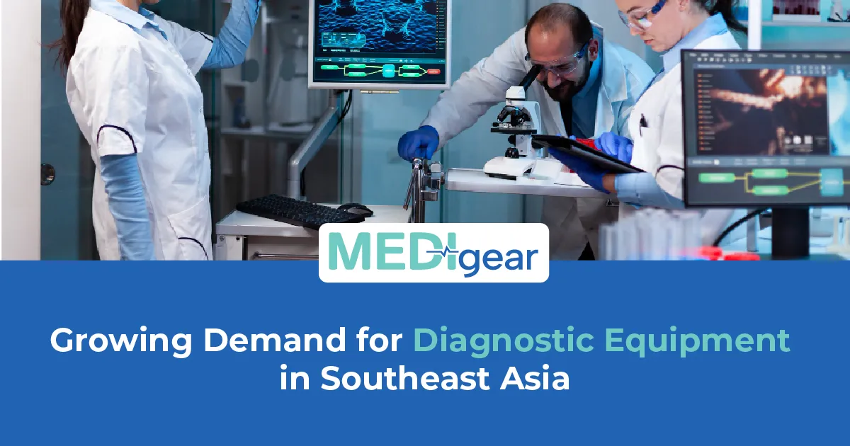 Modern diagnostic equipment supporting healthcare expansion across Southeast Asia