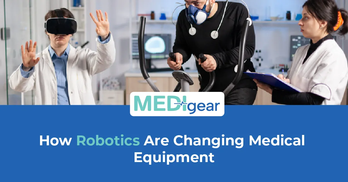 Advanced robotic medical equipment supporting modern healthcare operations