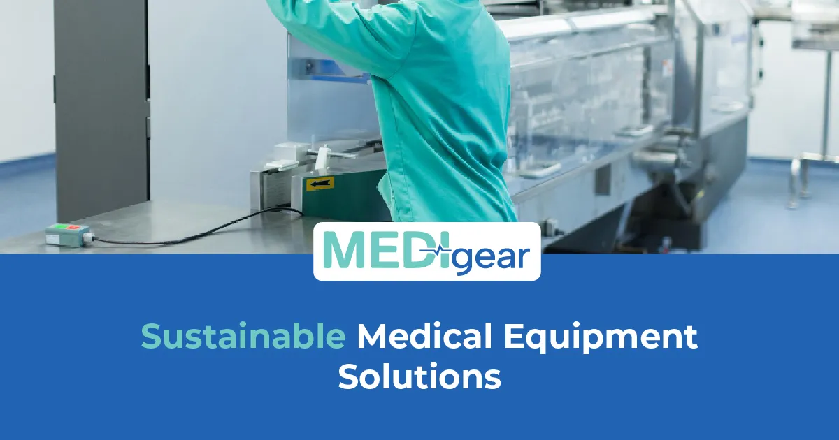 Energy-efficient medical equipment supporting sustainable healthcare operations