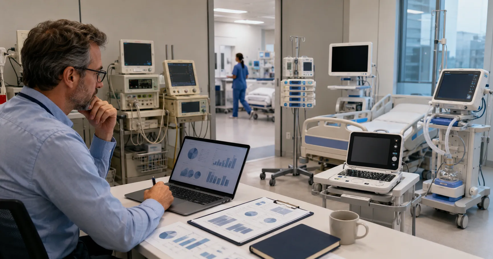 Hospital equipment replacement planning by medical and procurement managers