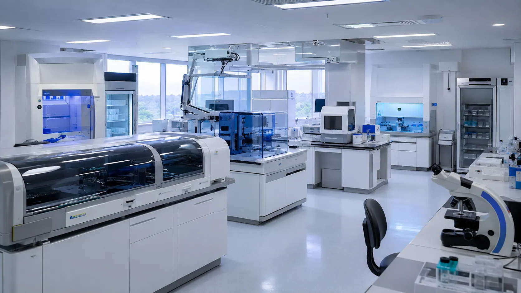 Future laboratory equipment in global hospitals