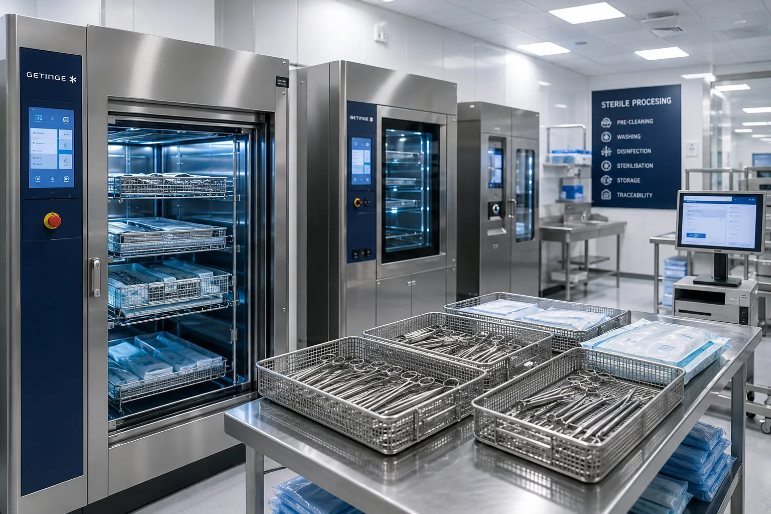 Future sterilisation equipment in global hospitals