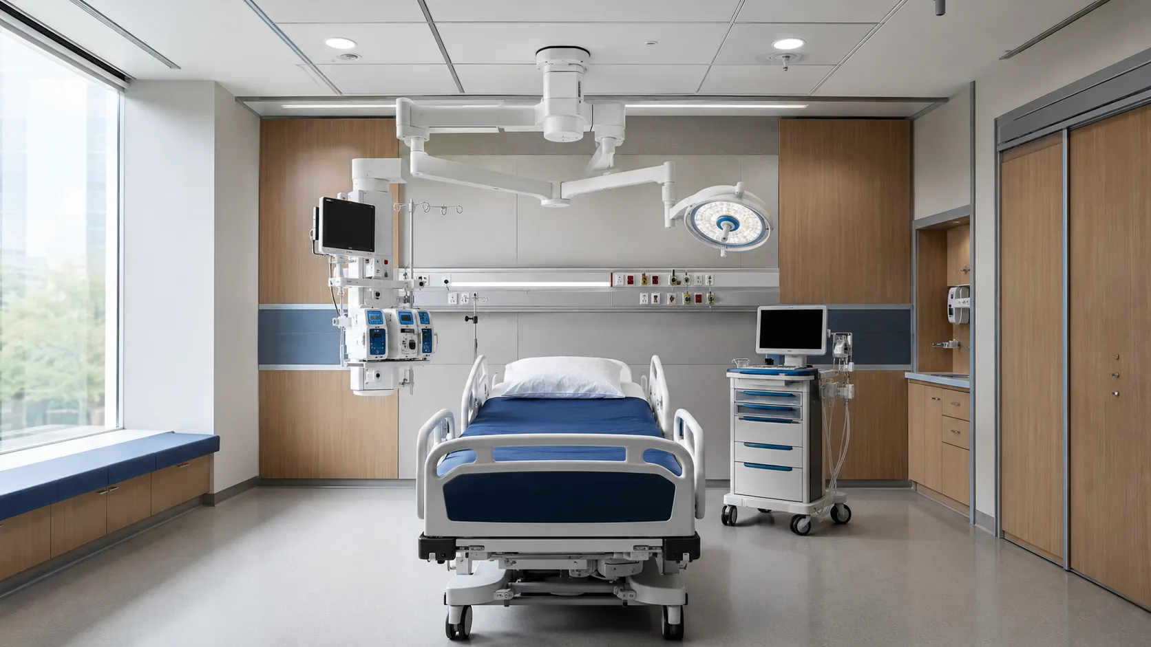 Future equipment shaping hospital architecture.