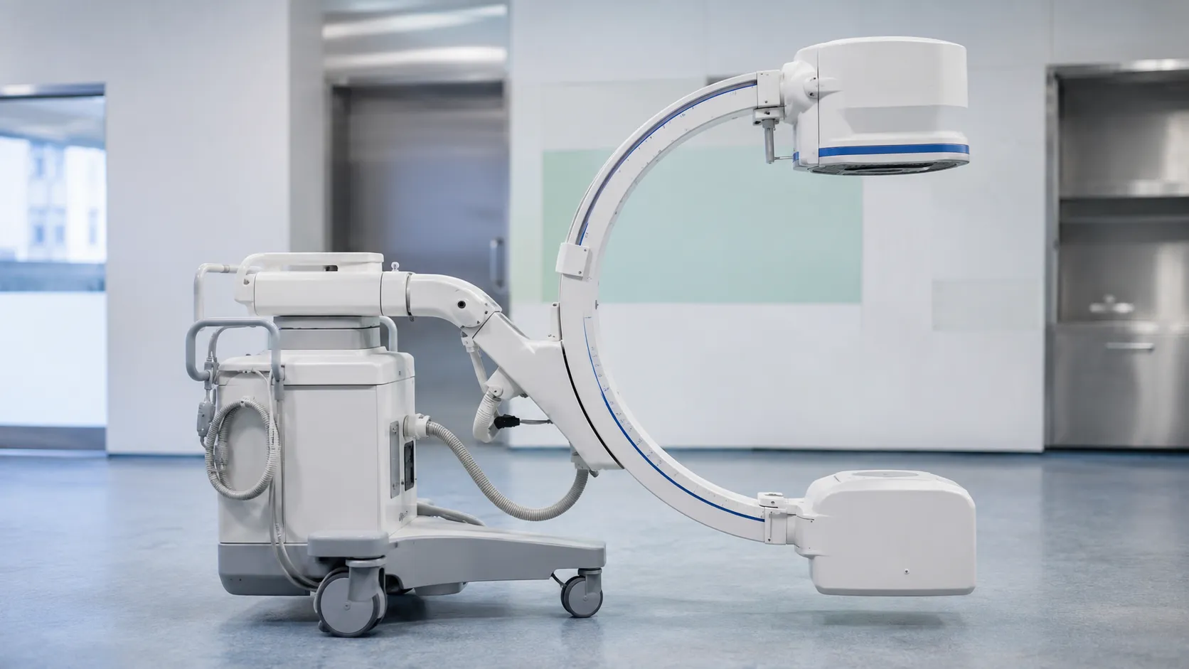 How to choose a C-arm for orthopaedic surgical imaging, weighing image quality, movements and dose m