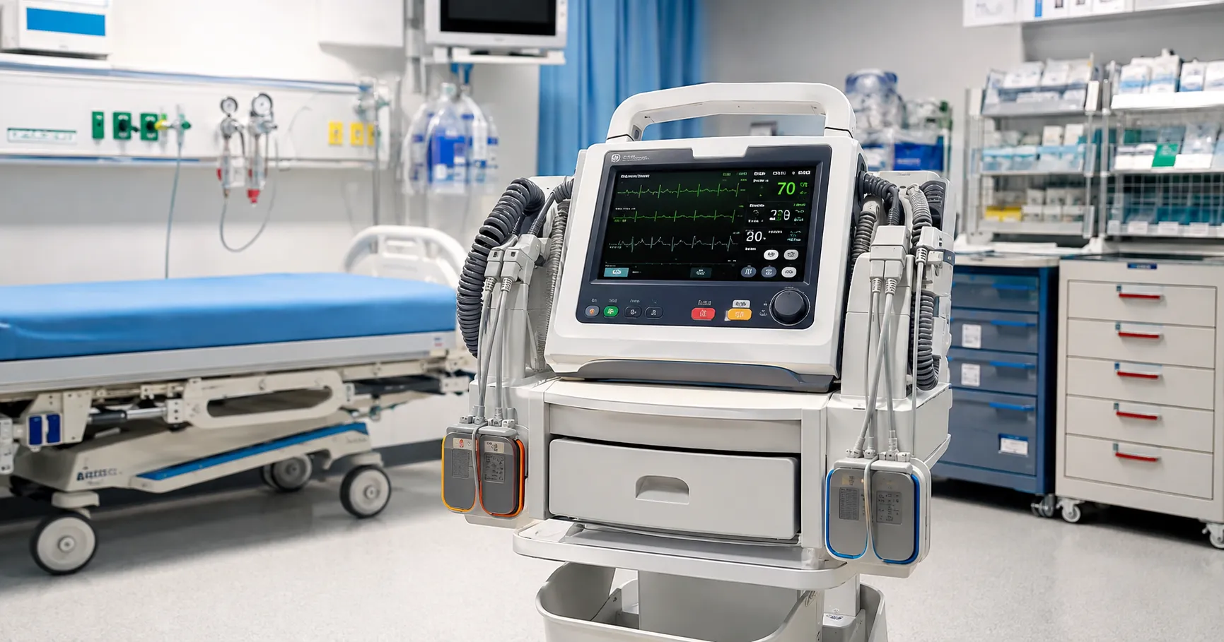 How to choose a defibrillator for emergency department use, weighing modes, monitoring, readiness an