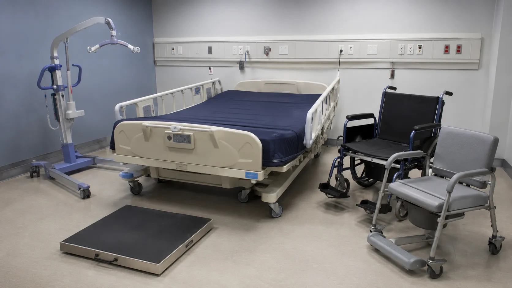 Essential equipment for a hospital bariatric care unit