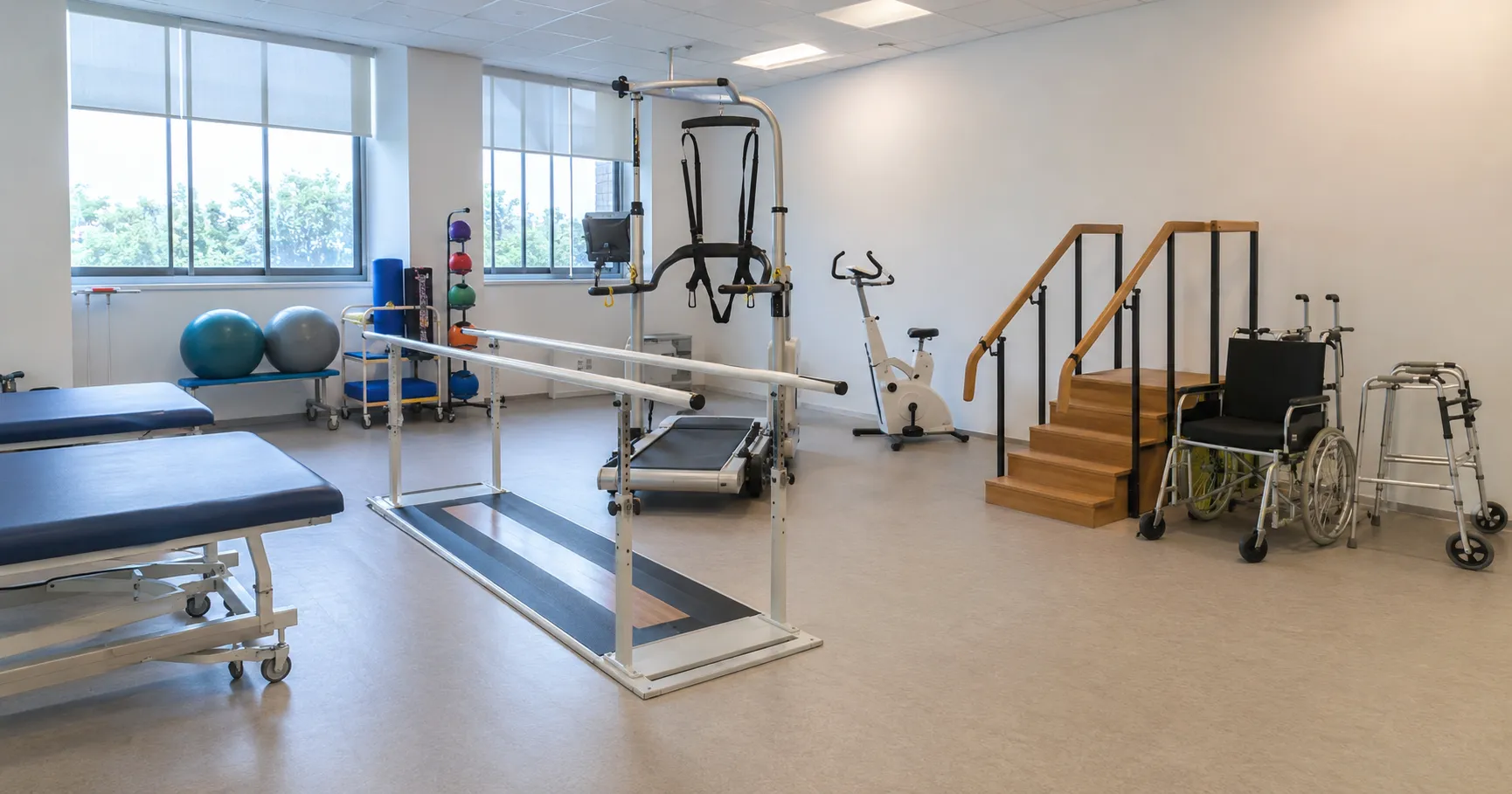 Essential equipment for a rehabilitation centre worldwide
