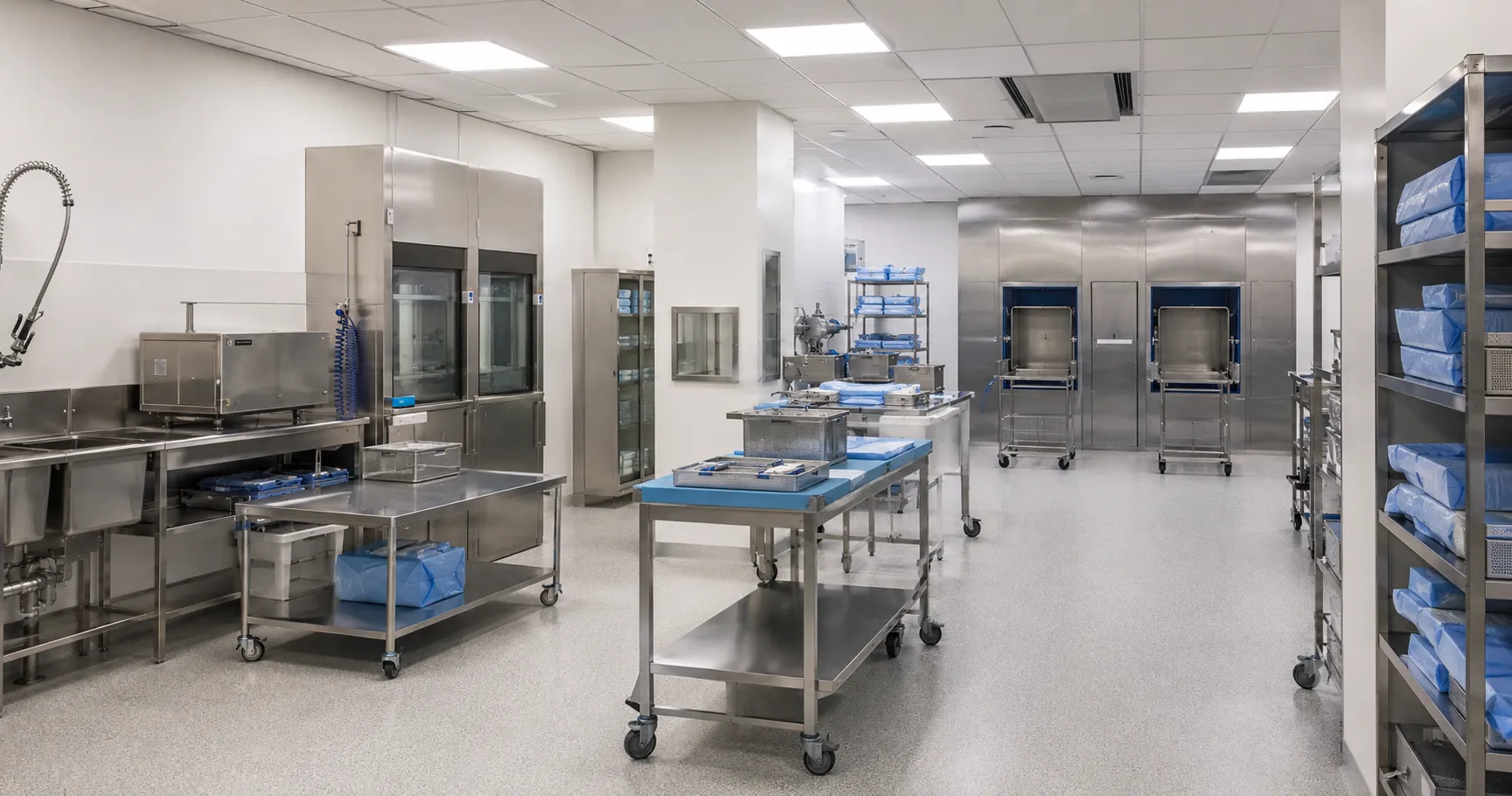 Essential equipment for a modern hospital CSSD unit