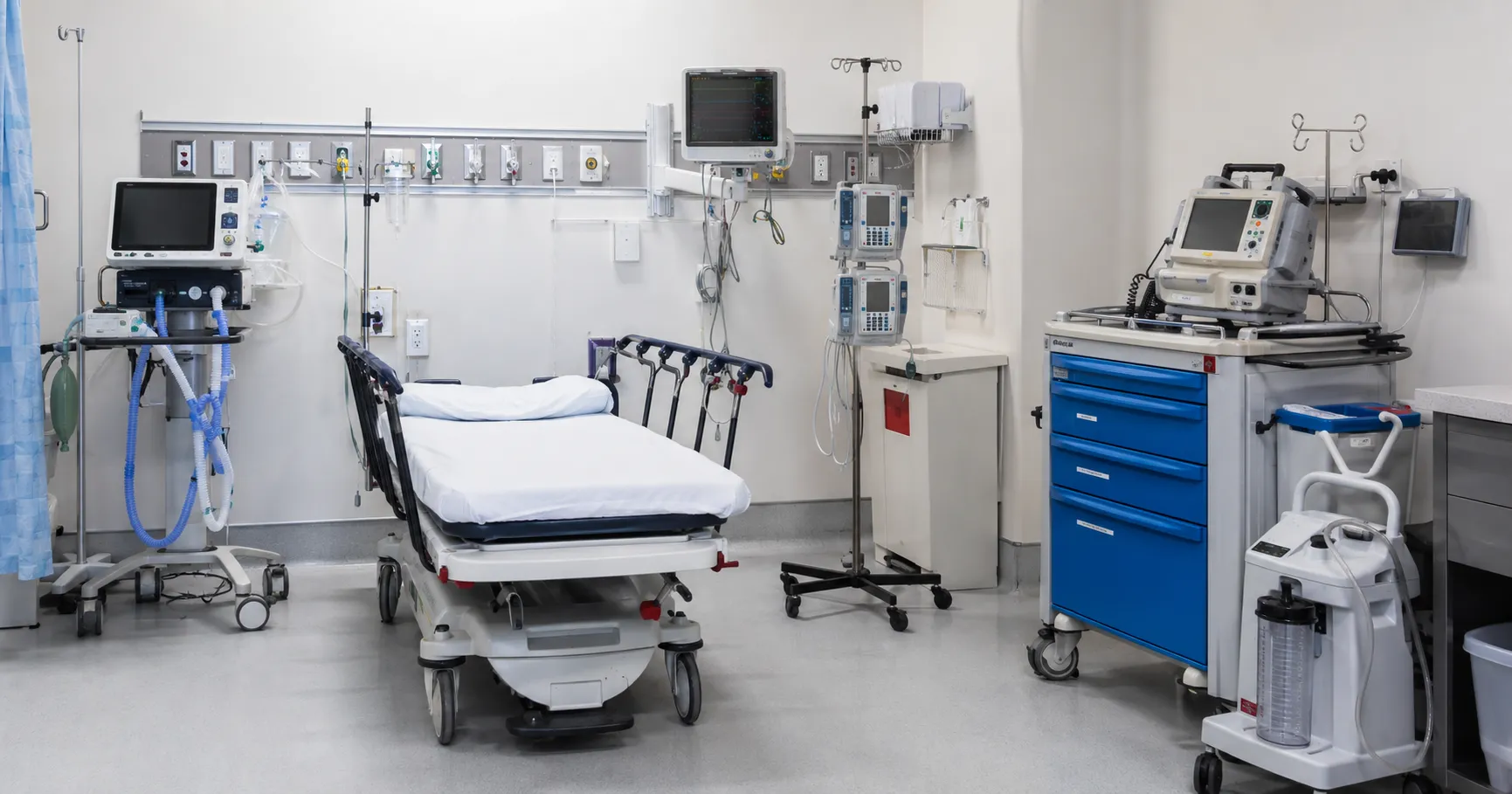 Essential equipment for a modern emergency department