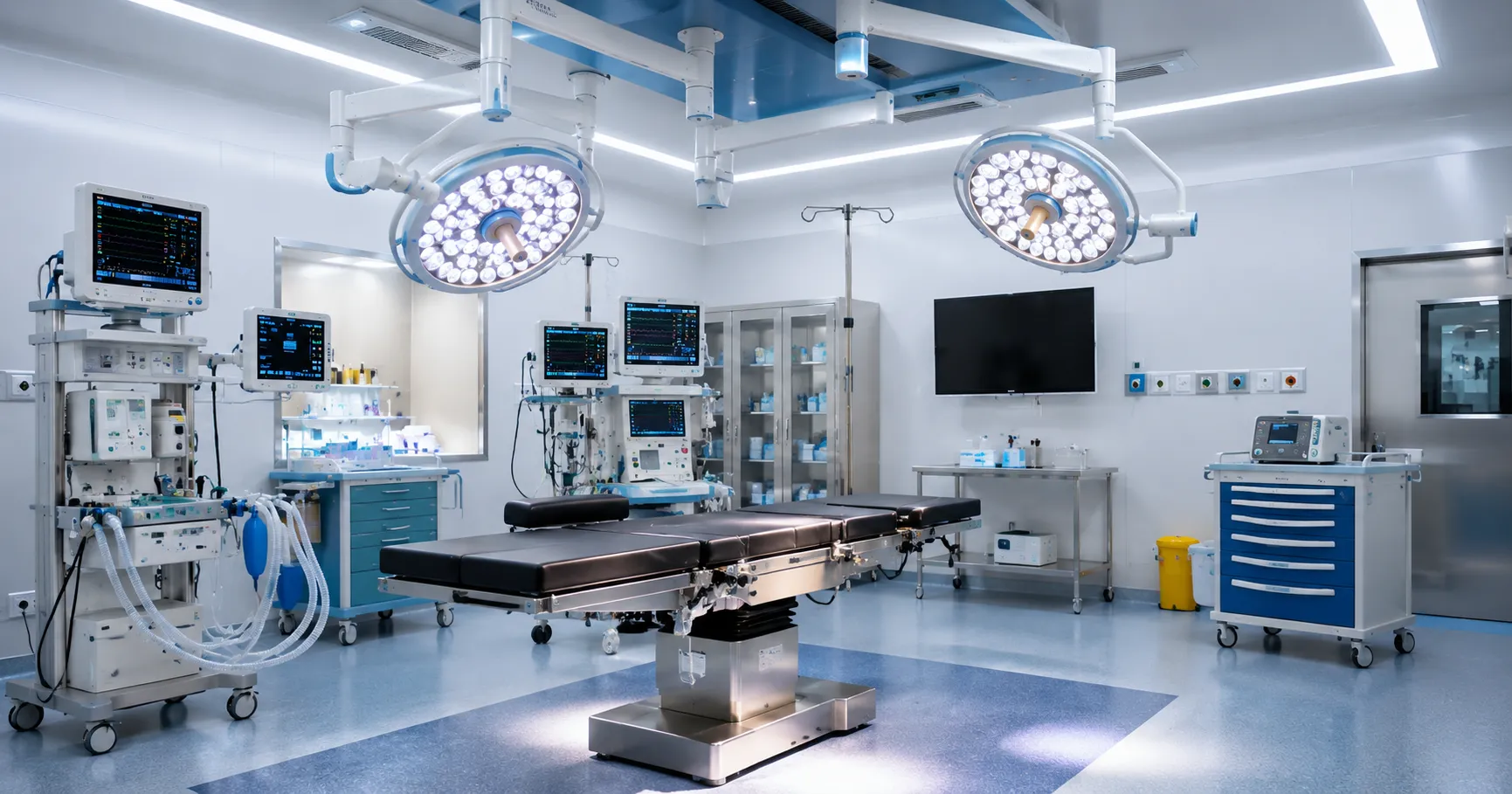 How to upgrade theatre lighting without disrupting surgery, weighing illumination, heat, control and