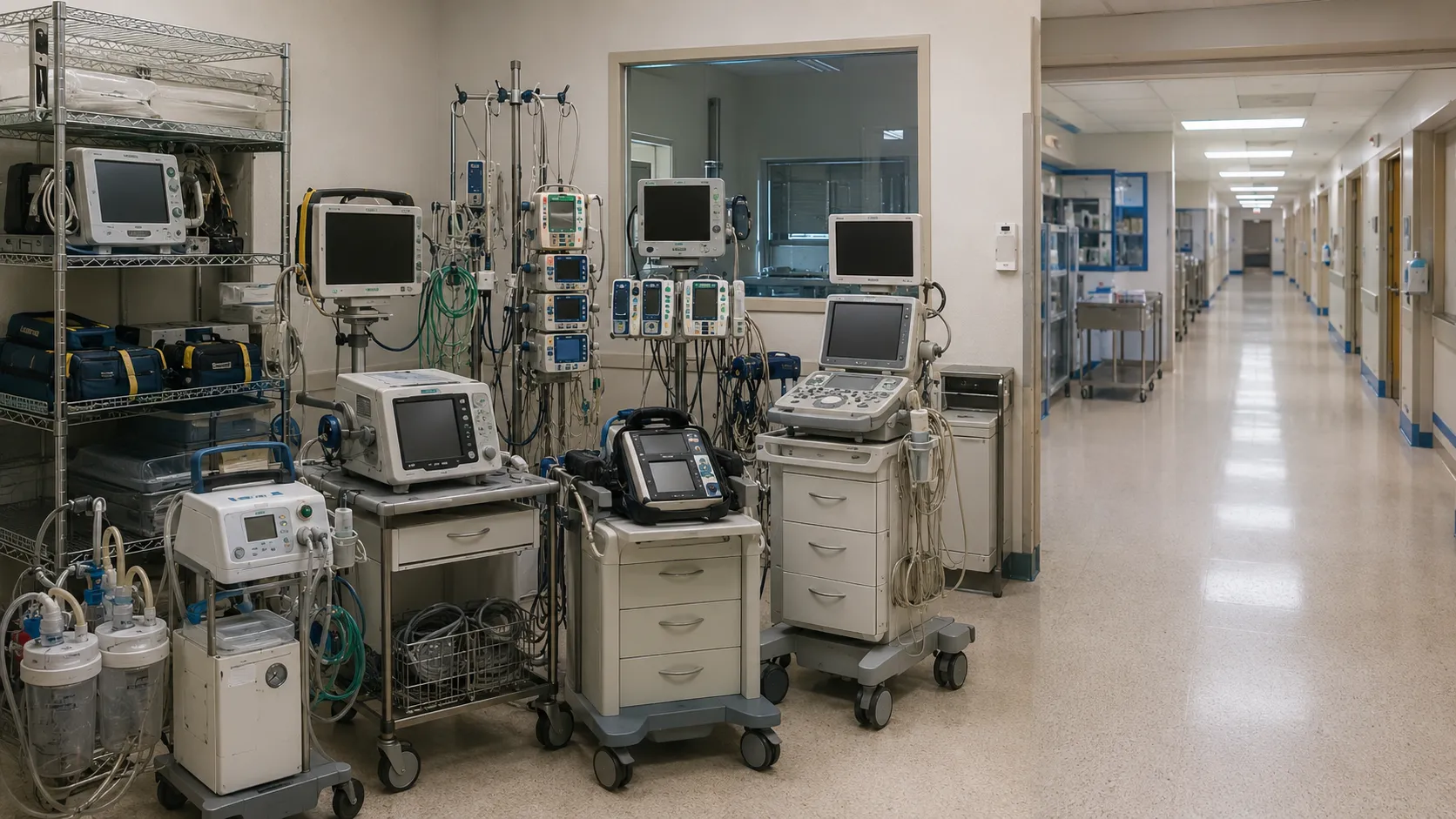 Medical Equipment Pooling and Sharing Between Hospitals