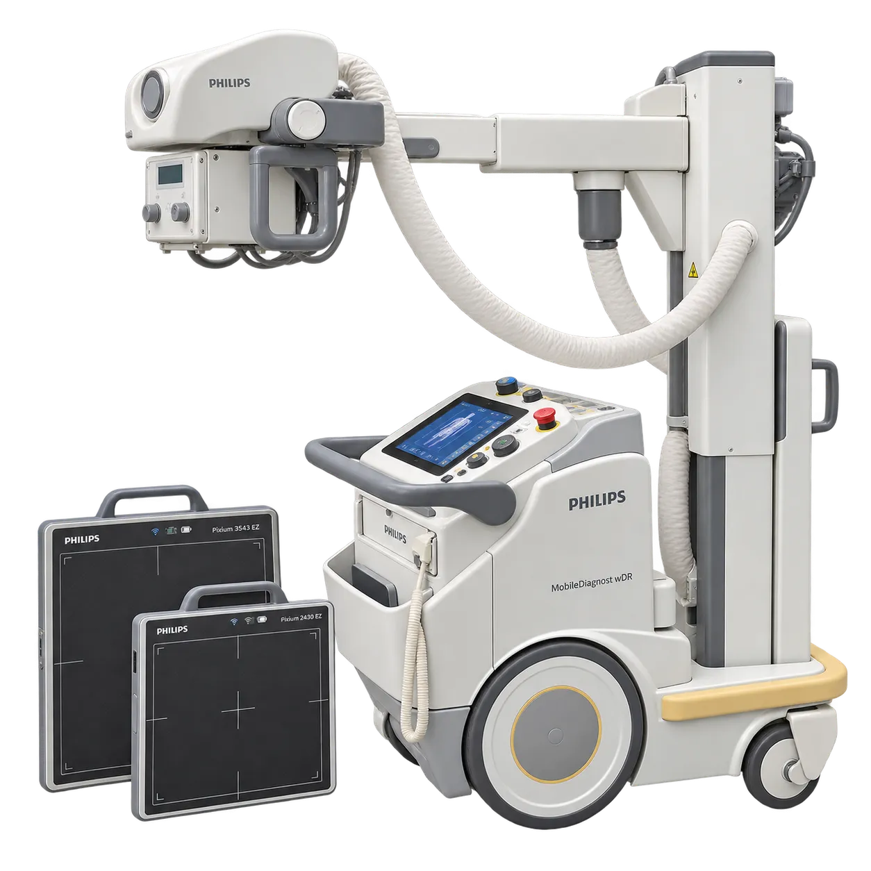 Philips Mobilediagnost wDR with Pixium 2430 EZ / 3543 EZ (2015)