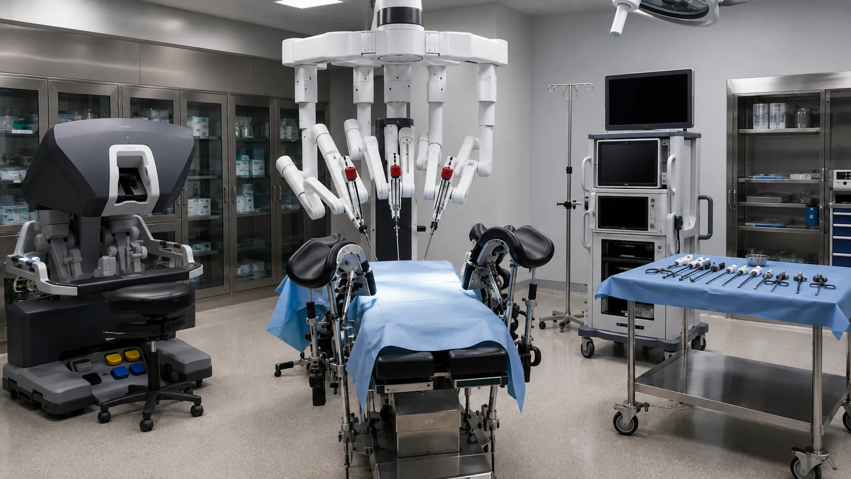 Robotics in Gynaecology Surgery Equipment Explained