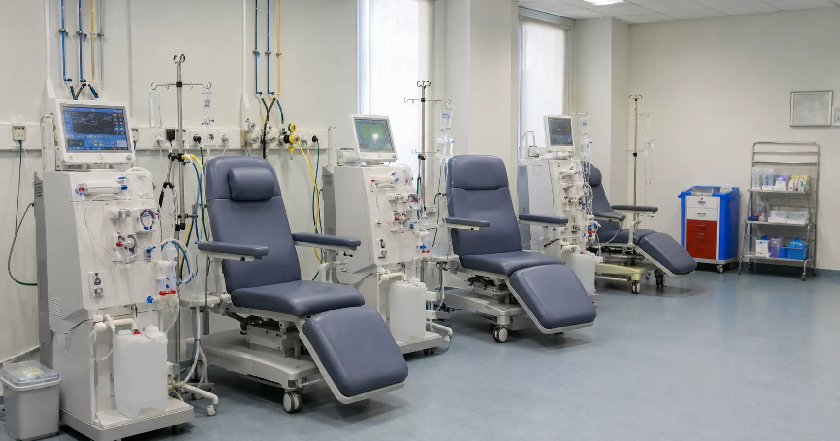 Essential equipment for a modern dialysis centre
