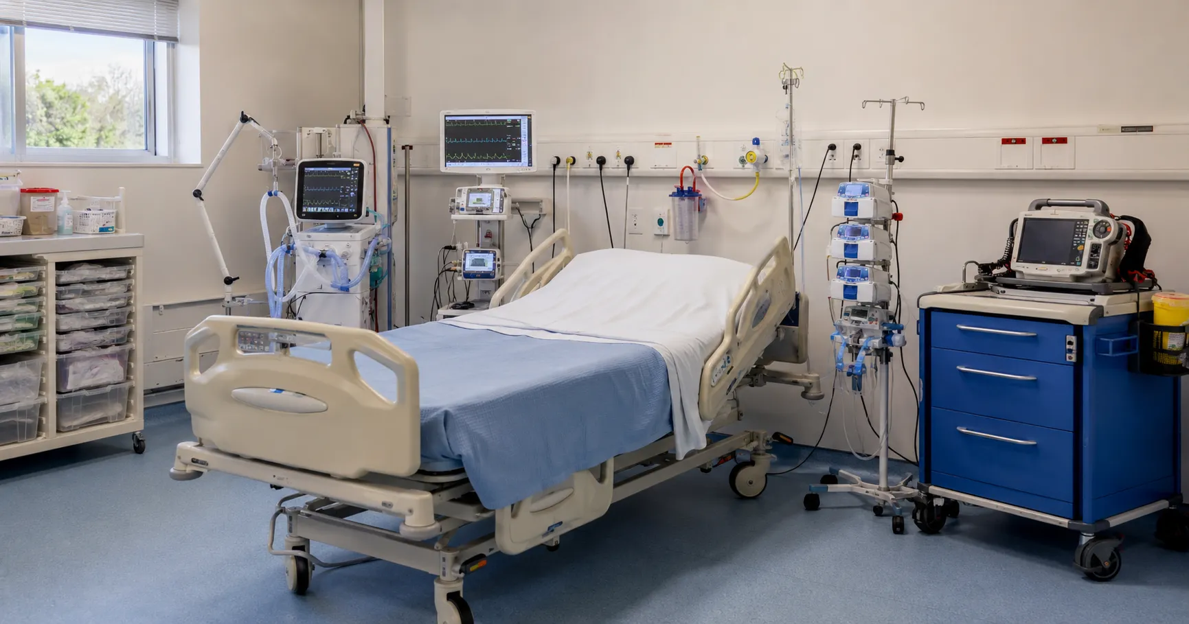 Essential equipment for a hospital high dependency unit