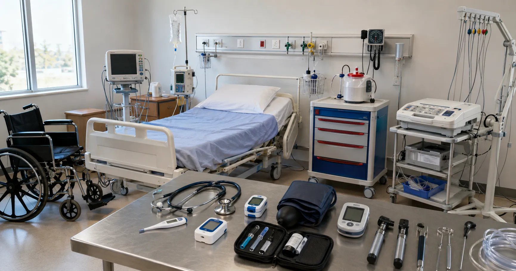 Medical terms and equipment for new healthcare staff, from vital signs and ward terms to theatre and