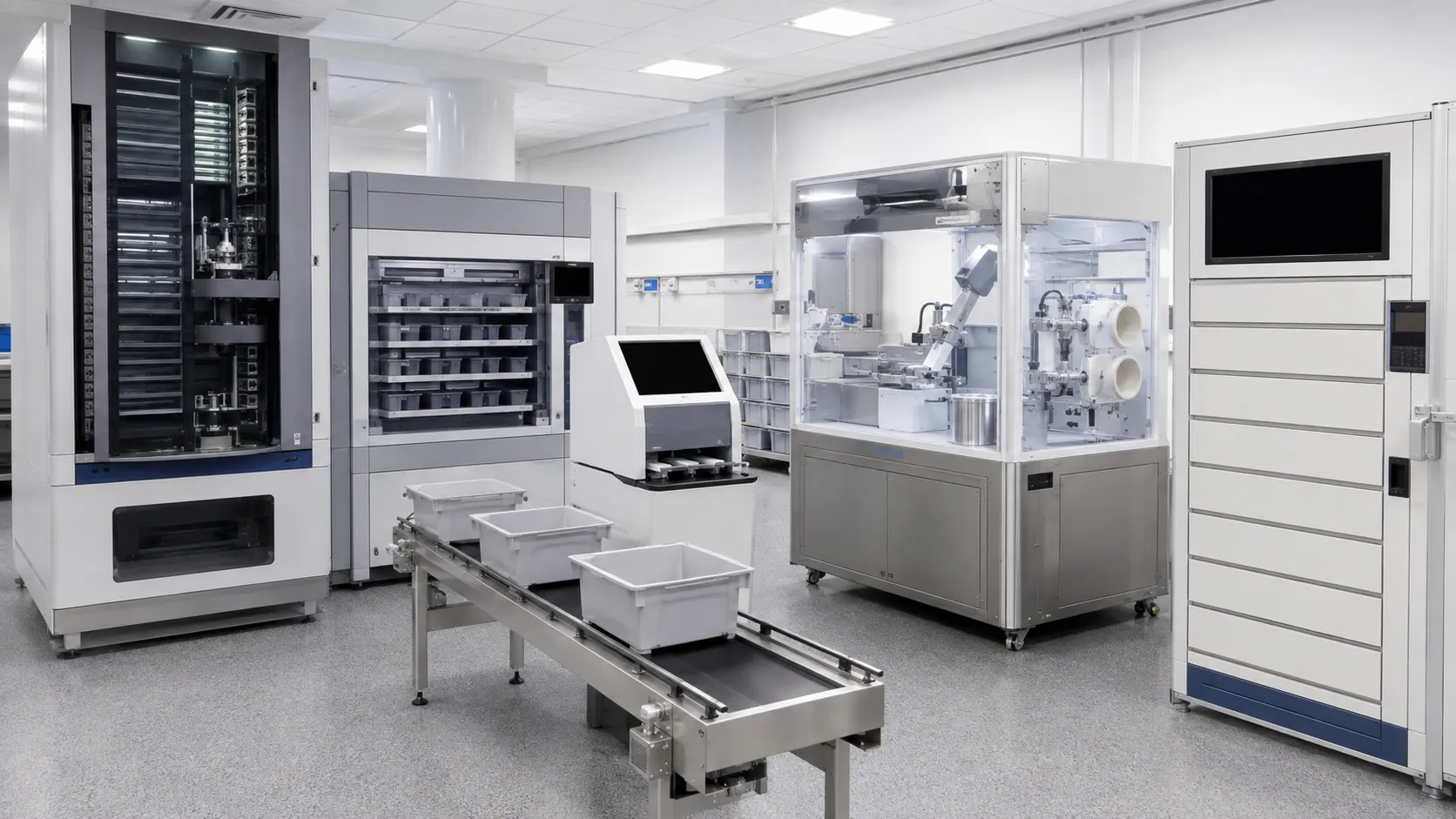 Hospital pharmacy automation systems.