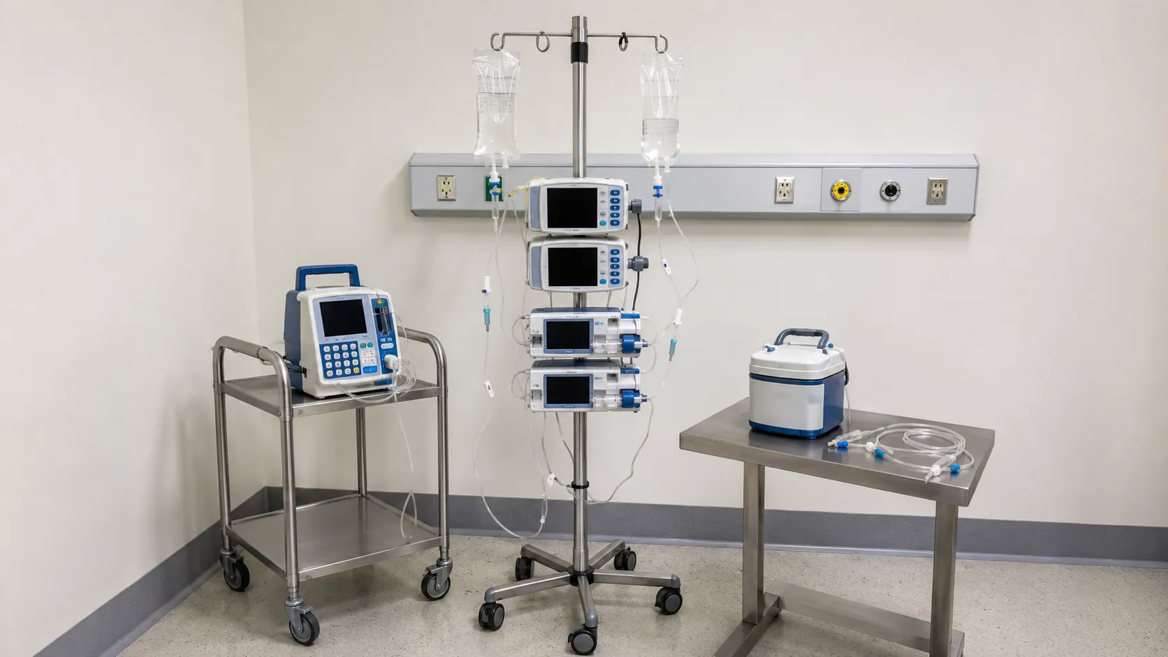 Infusion and IV therapy equipment types
