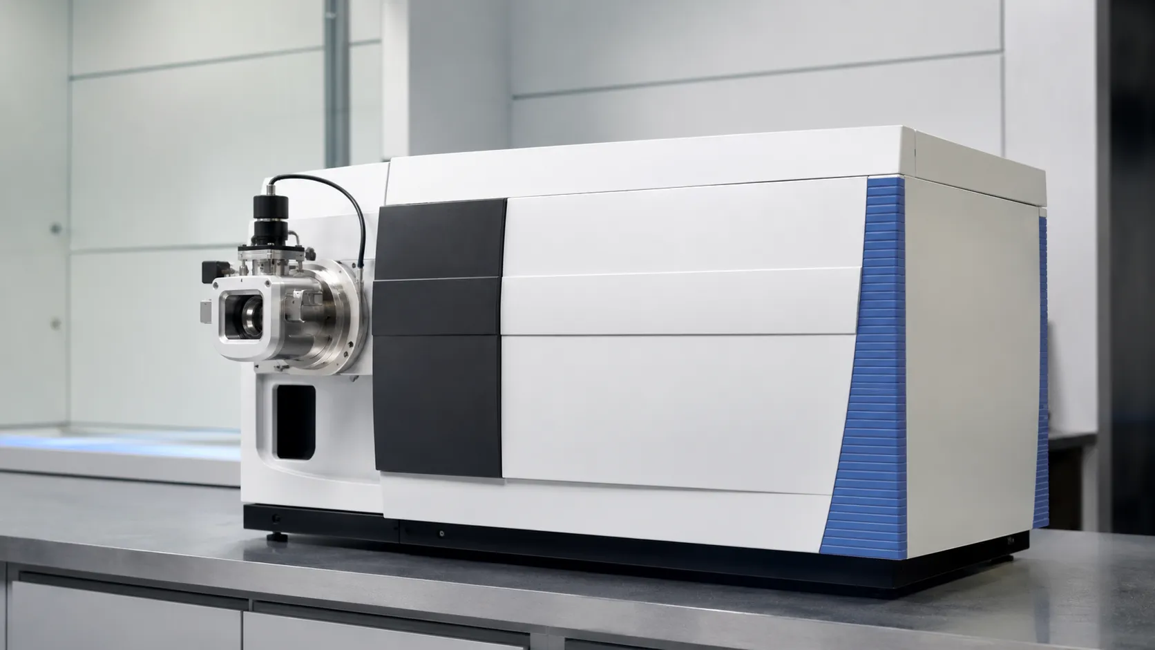 LC-MS/MS mass spectrometer coupled to a liquid chromatography system in a clinical toxicology labora