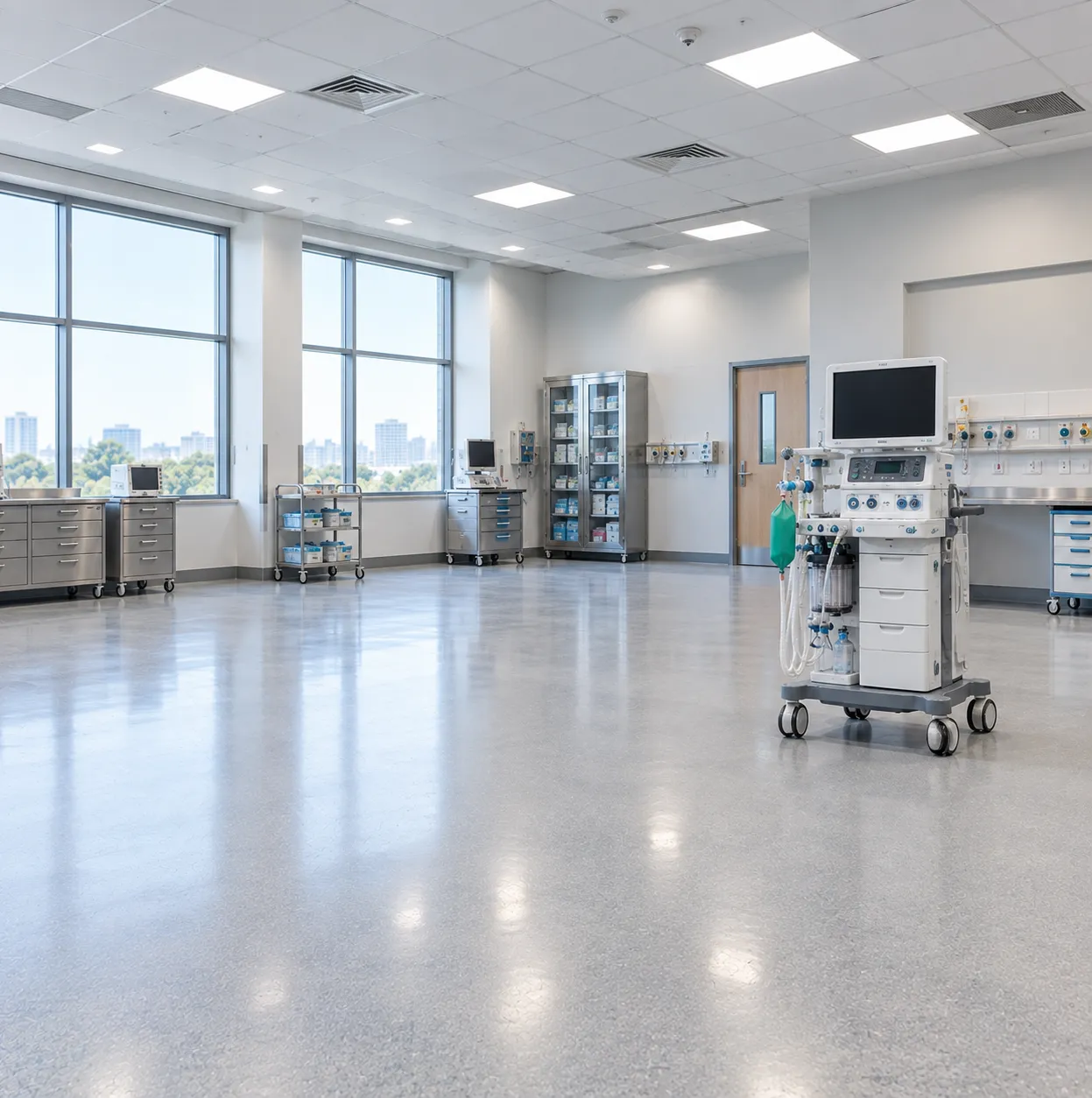 Medical device safety officer matching a field safety notice against the hospital asset register and