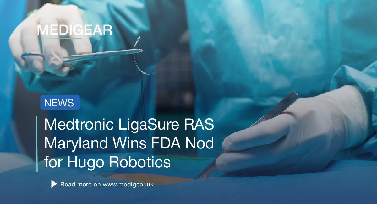 Diagram showing the Medtronic LigaSure RAS Maryland