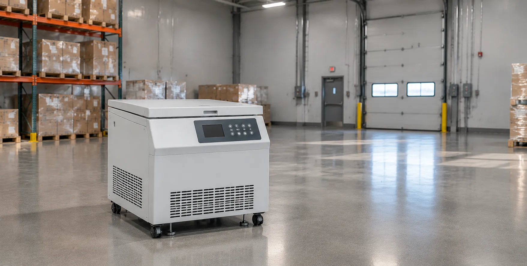 Blood bank equipment including a blood bank refrigerator, platelet agitator and blood warmer for tra