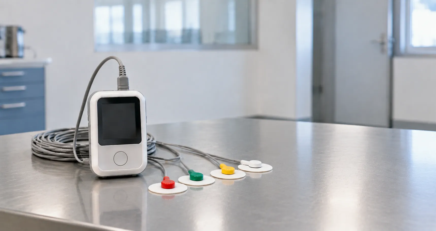 Mobile cardiac telemetry sensor and cellular gateway transmitting ECG data to a remote staffed monit